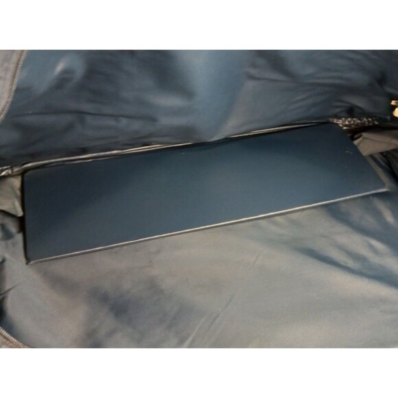 Vintage American Tourister Soft Sided Luggage Carry On Travel Bag Blue Suitcase - Picture 8 of 9